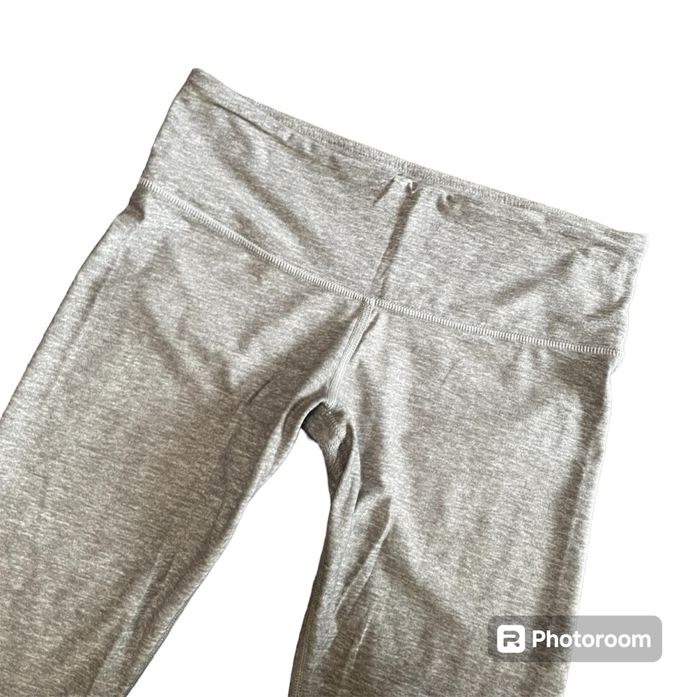 Lululemon Align Crop Tight/Legging 21” Heathered Gray Size 6